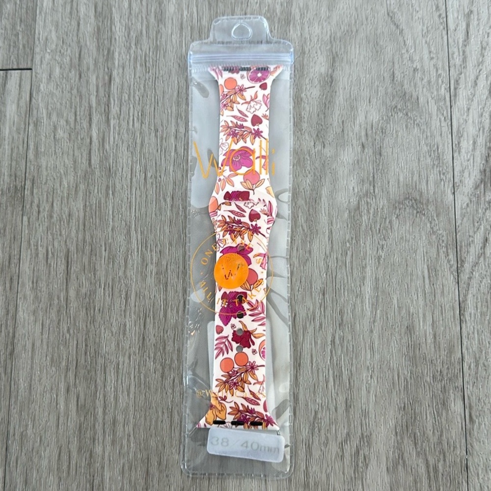 NEW Walli Tropical Floral Apple Watch Band